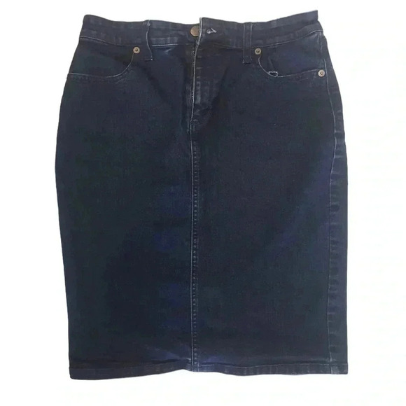 Banana Republic Denim Abk Skirt Size 6 - Picture 1 of 7